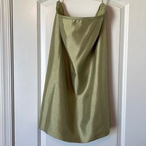 Le Suit Lined Skirt, Zipper Back Closure, Back Slit